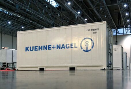 kuehne+nagel Reefer in warehouse